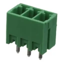 RS PRO Pluggable Terminal Block 3-Contact 3.5 mm Pitch 1 Row 8A 300V Polyamide Housing 237-8551