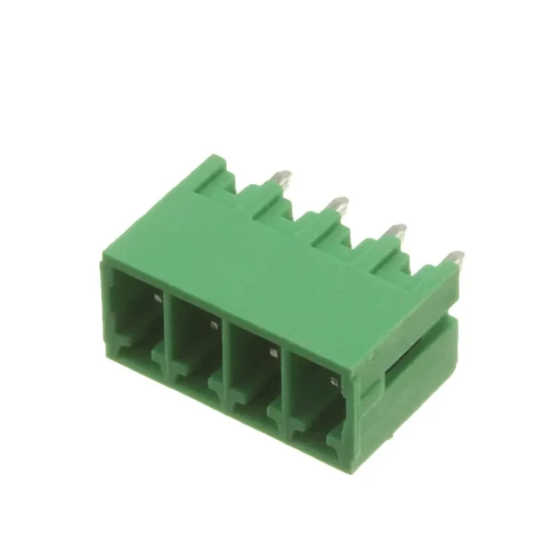 RS PRO Pluggable Terminal Block 4-Contact, 3.5 mm Pitch, 1 Row, 8A, 300V, Polyamide Housing 237-8556