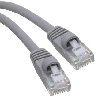 RS PRO Cat5e Ethernet Cable 2.1 m Grey RJ45 Male to RJ45 Male U/UTP PVC 237-8594