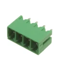 RS PRO Pluggable Terminal Block 4-Contact 3.81 mm Pitch 1 Row 300V 8A Polyamide Housing 237-8557