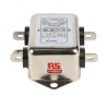 RS PRO 10 A 250V AC 50Hz, 60Hz Chassis Mount Power Line Filter Fast-On 1 Phase 237-8695