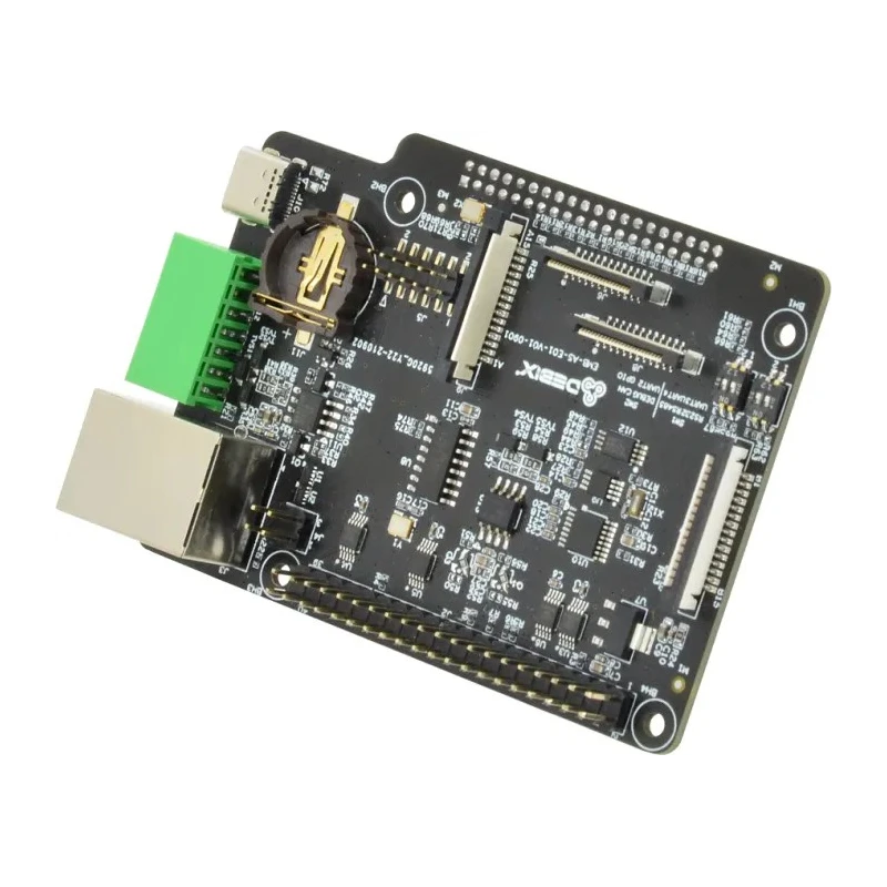 Polyhex Development Board DEBIX Model A I/O Board PoE, Ethernet I/O Board EMB-AS-E01