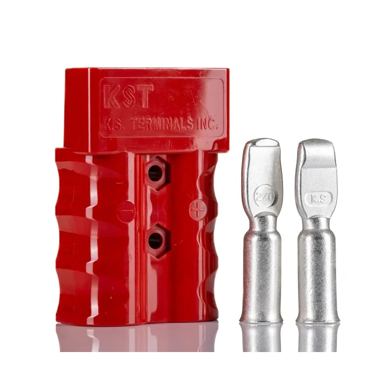 RS PRO 2 Way Male/Female Modular Battery Contact, Straight Cable, 600V, 200A 237-8779