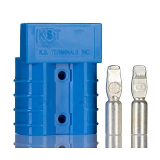 RS PRO 2 Way Male/Female Modular Battery Contact Straight Cable 600V 25/35A 237-8781