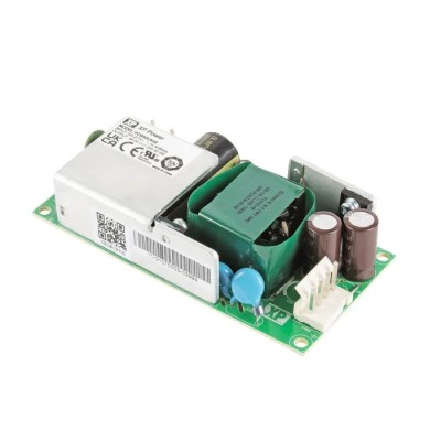 XP Power AC/DC Power Supply 12V DC 60W Screw Mount, 90-305V AC Input, 5A Output Current VCB60US12