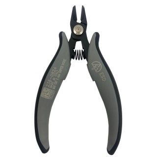 RS PRO ESD Safe Flush Side Cutter Carbon Steel Jaw Plastic Grip 138mm 2mm Cutting Capacity 238-0824