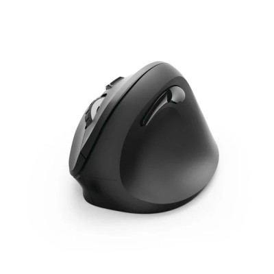 Hama Wireless Ergonomic Optical Mouse 6 Button Right Hand, RF 2.4 GHz Optical Tracking Black EMW-500 182699