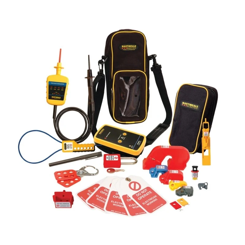 Martindale Advanced Lock Out Kit with 3.5mA 690V LED Voltage Indicator and Proving Device MARVIPDLOKPRO150-S