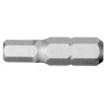 Facom Hex Screwdriver Bit with 6.35 mm Hex Drive, 8 mm Head Size, 25 mm Overall Length EH.108