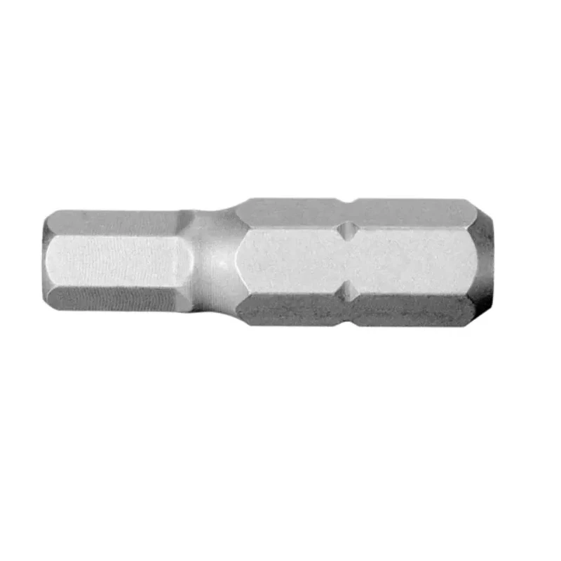 Facom Hex Screwdriver Bit 6 mm Size, 6.35 mm Hex Drive, 25 mm Overall Length EH.106