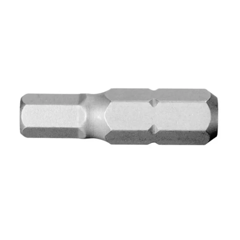 Facom Hex Screwdriver Bit 6.35 mm Drive Size, 7 mm Tip Size, 25 mm Overall Length EH.107