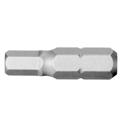 Facom Hex Screwdriver Bit with 6.35 mm Drive Size, 10 mm Hex Tip, 25 mm Overall Length EH.110