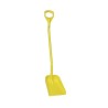 Vikan Ergonomic Square Shovel Yellow Handle Length 1280 mm Blade 340x270 mm 56116