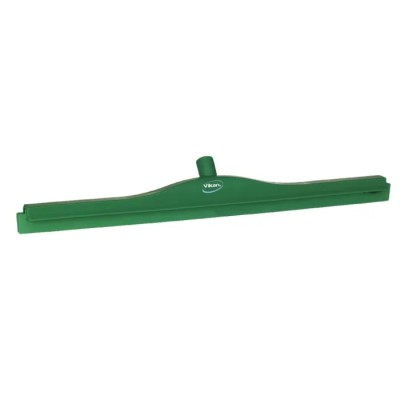 Vikan Green Hygienic Squeegee with Polypropylene and Thermoplastic Elastomer Rubber Blade, 110 mm Height x 80 mm Width 77152