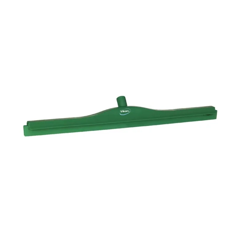 Vikan Green Hygienic Squeegee with Polypropylene and Thermoplastic Elastomer Rubber Blade, 110 mm Height x 80 mm Width 77152