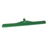 Vikan Green Hygienic Squeegee with Polypropylene and Thermoplastic Elastomer Rubber Blade, 110 mm Height x 80 mm Width 77152