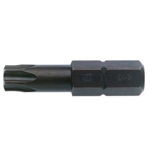 Facom Screwdriver Bit T27 Size, 7.87 mm Hex Drive, 35 mm Overall ENX.227