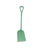 Vikan Square Shovel Green Polypropylene Handle 1040 mm Handle Length, Blade 327 x 271 mm 56262