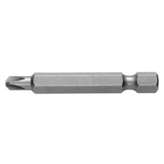 Facom Screwdriver Bit 6 mm Tip, Hex Drive, 6.35 mm Drive Size, 50 mm Overall Length ETORM.606