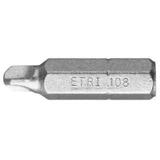 Facom Screwdriver Bit Manual Drive 1/4-6.35 mm Tip Multi 1.0 mm Size 25 mm Overall Length ETRI.101