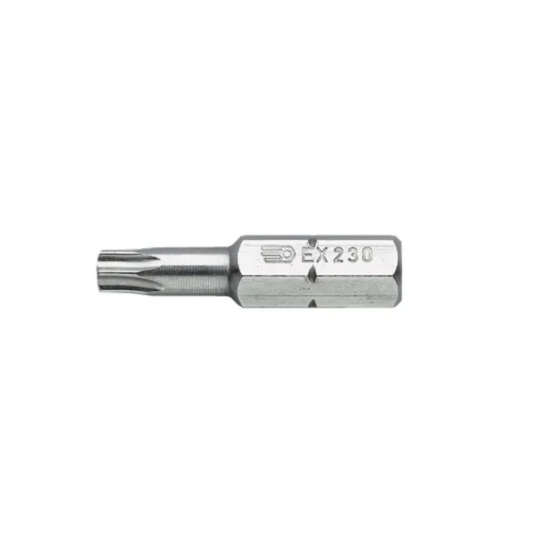 Facom Screwdriver Bit, T25 Size, 7.87 mm Hex Drive, 35 mm Overall Length EX.225