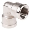 Legris Pneumatic Female Fitting Brass Nickel Plated 1/4 in G Thread 60 bar 80°C 0912 00 13