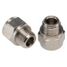 Legris LF3000 Series Male/Female Pneumatic Brass Fitting Nickel Plated 1/4 in G 0906 00 13