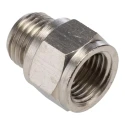 Legris LF3000 Series Male/Female Pneumatic Brass Fitting Nickel Plated 1/4 in G 0906 00 13
