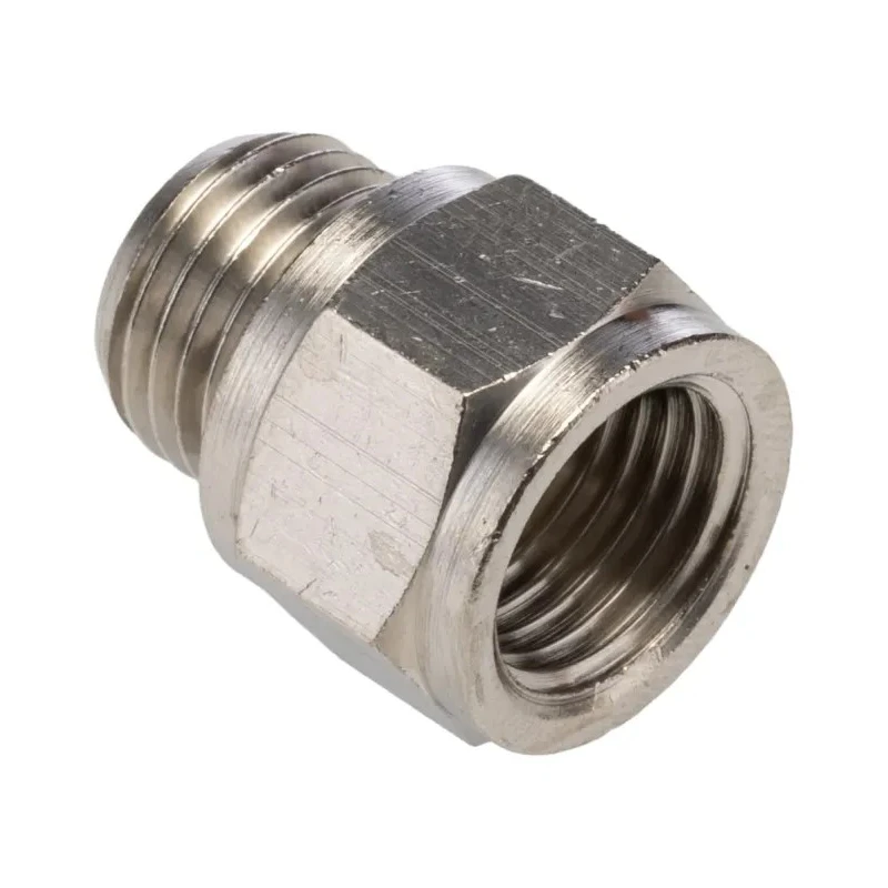 Legris LF3000 Series Male/Female Pneumatic Brass Fitting Nickel Plated 1/4 in G 0906 00 13