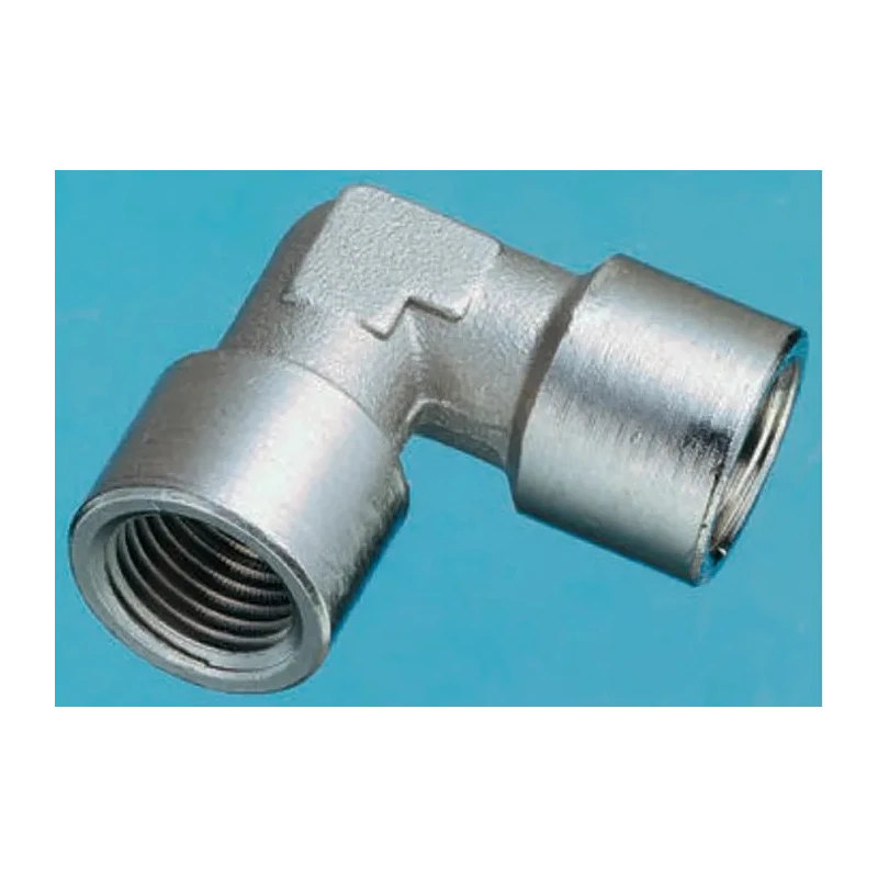 Legris Pneumatic Fitting Brass Nickel Finish Female Connection Thread Size 1/8 in G 0912 00 10