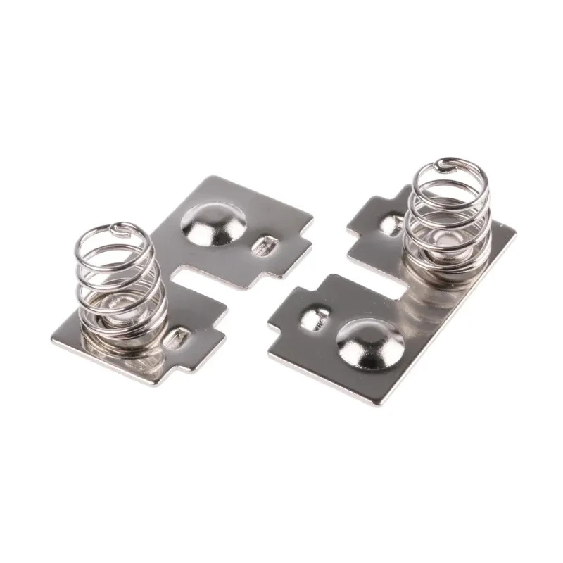 Keystone Battery Contact for AAA, N Size with Button and Coil Spring Termination 5213