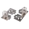 Keystone Battery Contact for AAA, N Size with Button and Coil Spring Termination 5213
