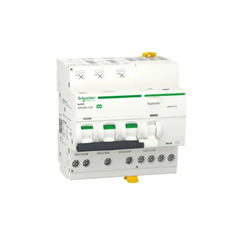 Schneider Electric Residual Current Circuit Breaker with Overload Protection 20A Current Rating 3-Pole 30mA Trip A9DP3720