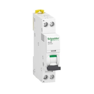 Schneider Electric Miniature Circuit Breaker Acti9 iDT40T 1-Pole 40A Type B 230V AC 4500 A Breaking Capacity A9P12640