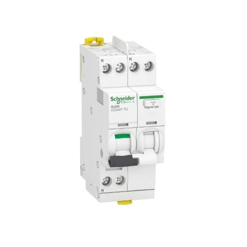 Schneider Electric Residual Current Circuit Breaker with Overload Protection 40A Current Rating 1-Pole 30 mA Trip A9DX2640