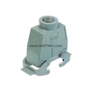 HARTING Han B Range Heavy Duty Power Connector Hood 2 Lever Die Cast Aluminium IP65 09300240430