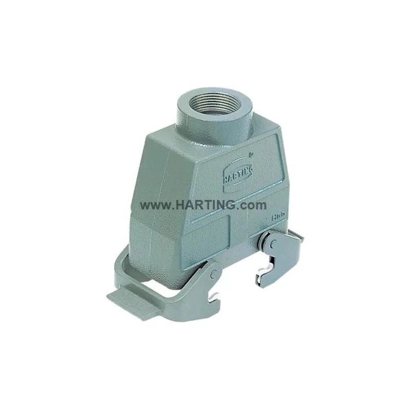 HARTING Han B Range Heavy Duty Power Connector Hood 2 Lever Die Cast Aluminium IP65 09300240430