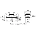 HARTING Han B Range Heavy Duty Power Connector Hood 2 Lever Die Cast Aluminium IP65 09300240430