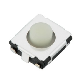 Panasonic White Tactile Switch Push Plate 3.8 mm SPST 20mA Surface EVQQ2P02W