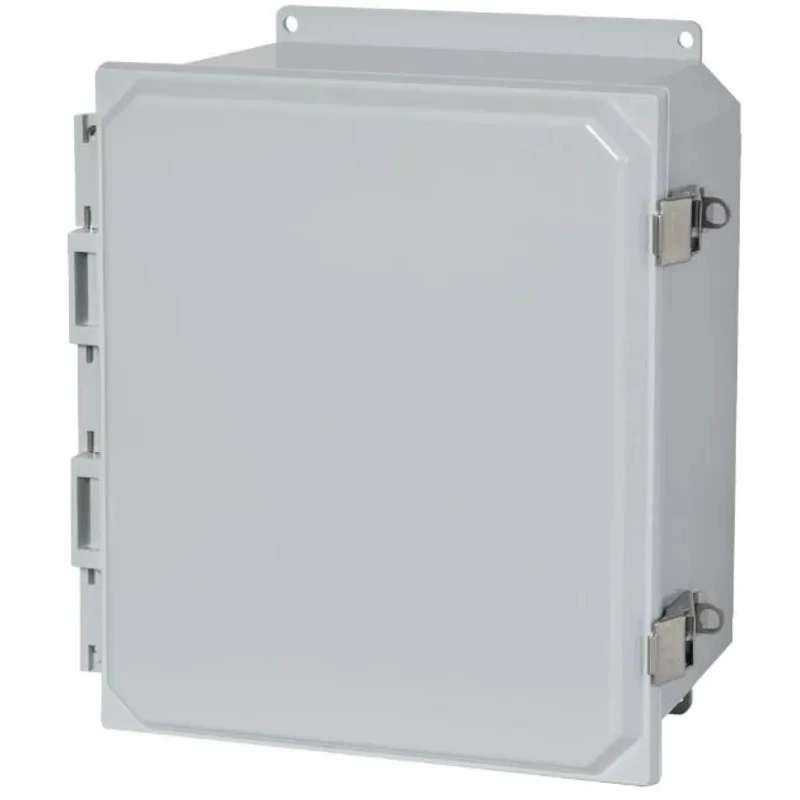 Hammond PCJ Series Grey Polycarbonate Junction Box IP66 IP66 Rated Industrial Electrical Enclosure PCJ14126L