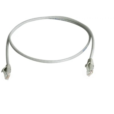 Telegartner Cat6 Ethernet Cable RJ45 Male to RJ45 Male, 1 m Length, Grey LSZH Jacket L00000A0273