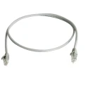 Telegartner Cat6 Ethernet Cable RJ45 Male to RJ45 Male 1 m Grey Unshielded Low Smoke Zero Halogen L00001A0228