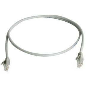 Telegartner Cat6 Ethernet Cable RJ45 Male to RJ45 Male 1 m Grey Unshielded Low Smoke Zero Halogen L00001A0228
