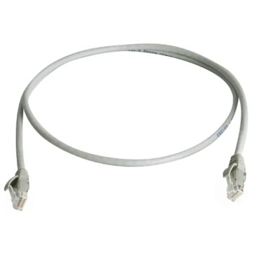 Telegartner Cat6 Ethernet Cable RJ45 Male to RJ45 Male 1 m Grey Unshielded Low Smoke Zero Halogen L00001A0228