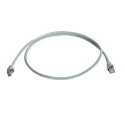 Telegartner Cat6a Shielded Ethernet Cable, 2 m, Low Smoke Zero Halogen Grey Jacket 