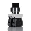 RS PRO Short Lever Selector Switch 2 NO 22.5 mm Cutout Diameter 3 Positions 238-3954