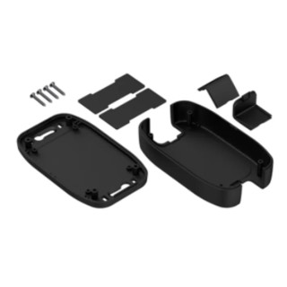 RS PRO Black ABS Enclosure 37.2 mm x 125 mm x 75 mm RS-238-3999