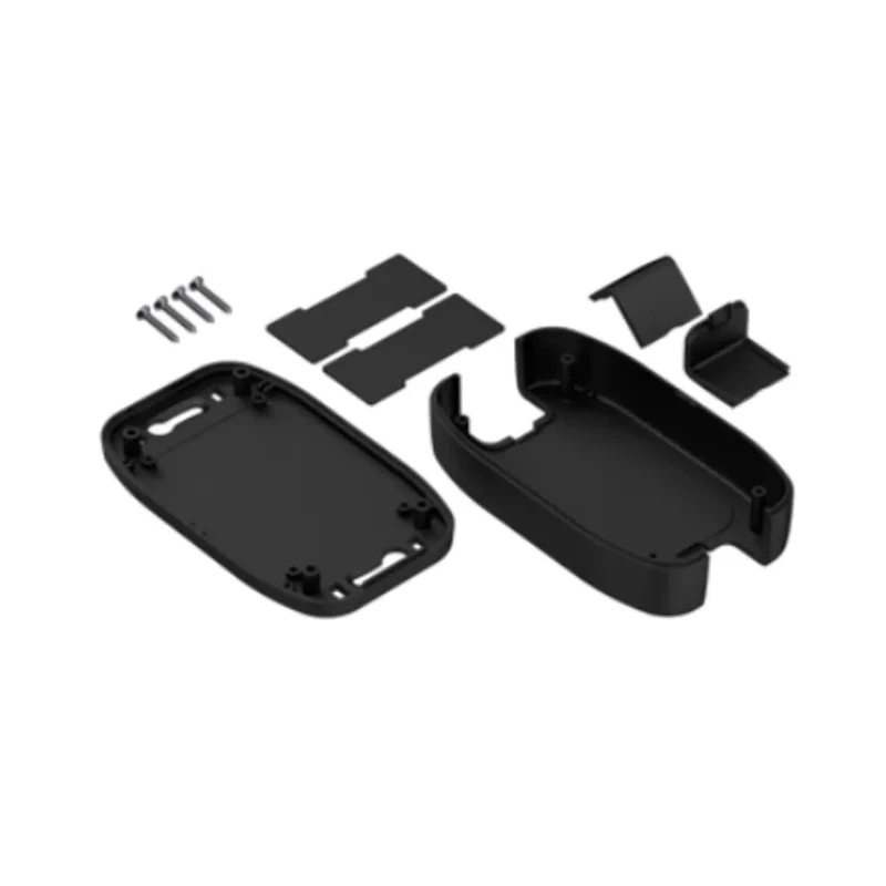 RS PRO Black ABS Enclosure 37.2 mm x 125 mm x 75 mm RS-238-3999