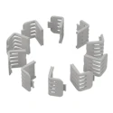 RS PRO ABS Mounting Unit for Use with 238-3999, 238-4000, 238-4001, Dimensions 28.8 mm x 24.2 mm x 28.8 mm 238-3998