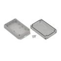 RS PRO Light Grey Transparent Lid Polycarbonate Hermetic Enclosure IP67 60.1 mm x 179.9 mm x 121.5 mm 238-4039